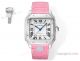 Swiss Grade Copy Cartier Santos de Cartier 35.1 Lady THB Miyota-9015 Brown Ombre Dial (5)_th.jpg